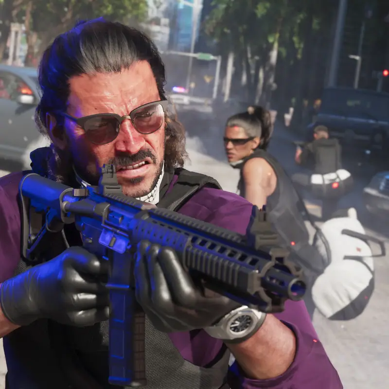 رائول باتیستا در گیم‌پلی GTA 6